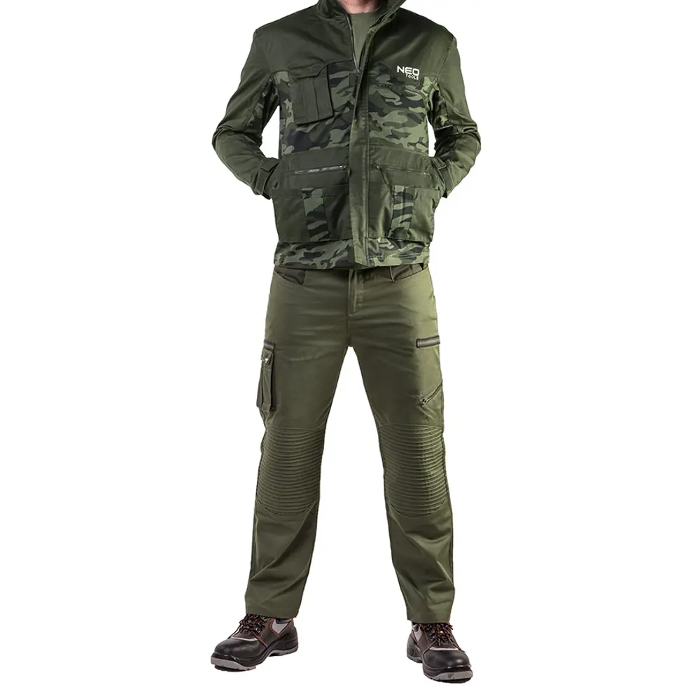 Брюки рабочие Neo Tools оливковые размер XS рост 172-175 CAMO OLIVE STLM-2162013 - Вид №3