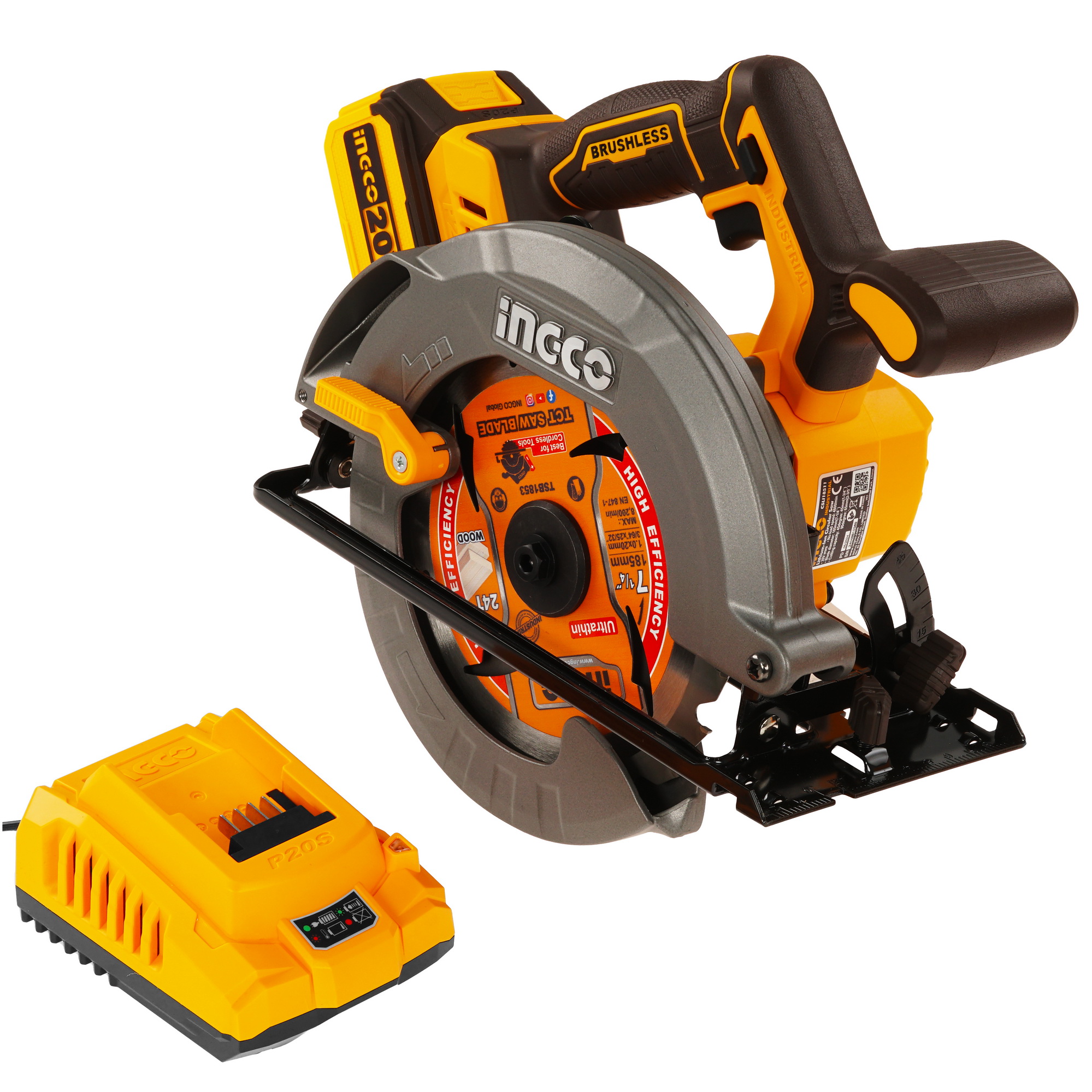 Пила дисковая INGCO CSLI18511 9213721 STDN-0094043 - Вид №1