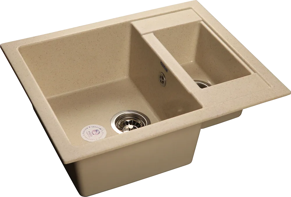 Кухонная мойка Искусственный камень QUADRO S221 GranFest Q-610K-S221