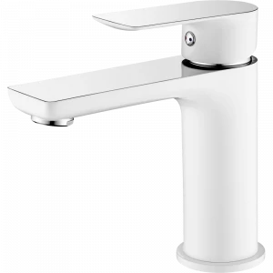 GZ 21011F Смеситель для раковины однорычажный Ganzer Белый