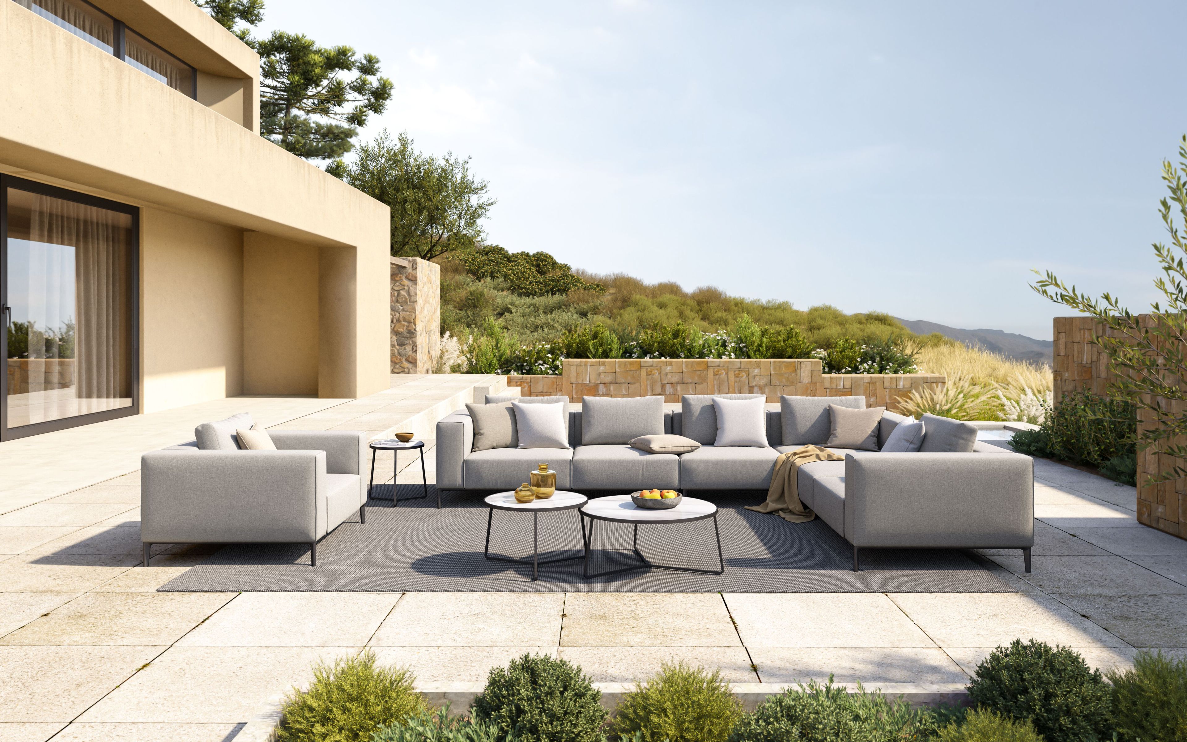 Ткань сад Dormeuse VINEKO Мани ARCH-00074649 - Вид №1