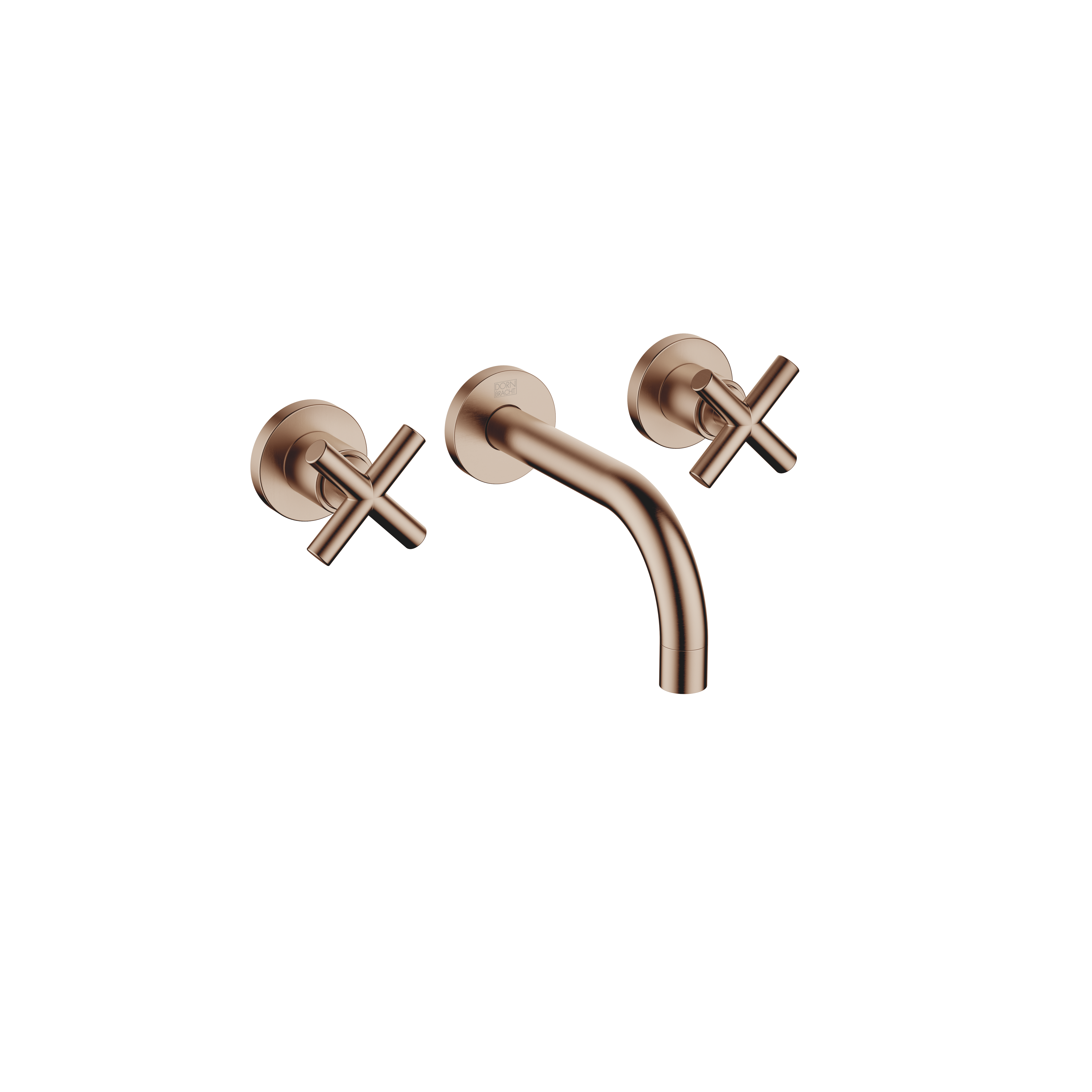 ТАРА Смеситель для раковины настенный без донного клапана - Матовая бронза 36707892-42 DornBracht Tara