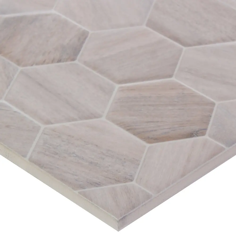 Плитка наcтенная «Гексавуд», 20х60 см, 0.84 м2, цвет бежевый LB CERAMICS STLM-2091883 - Вид №1
