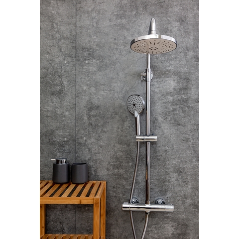 Orange Thermo T02-912cr Душевая система стермостатом Белый sun-id-1517031 - Вид №2