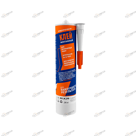 ЕВРОПЛАСТ E01.M.290 E01.m.290 / клей европласт монтажный 290 мл 