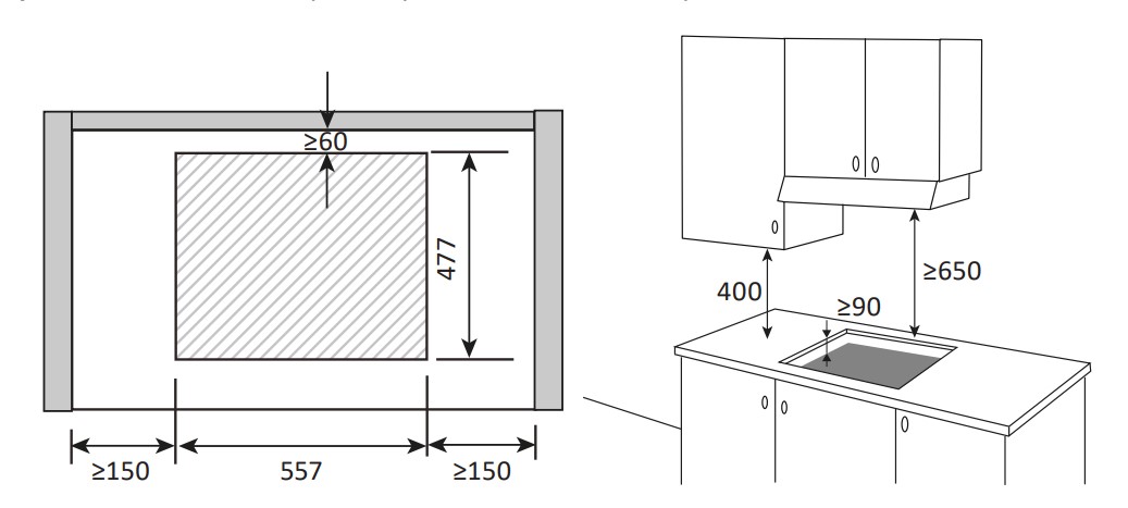 9202825 Газовая варочная поверхность DEXP FD03SS STDN-0147380 - Вид №7