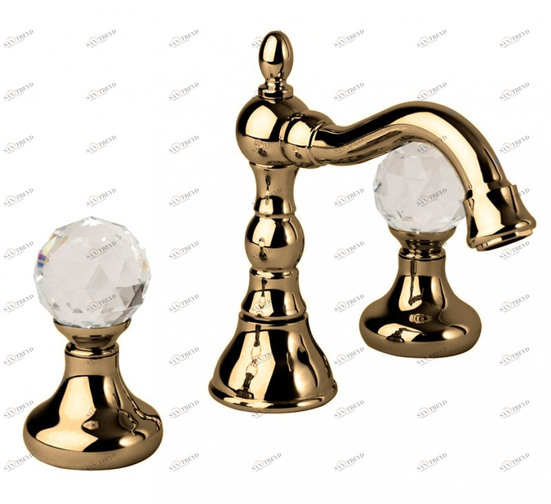 Смеситель для раковины на три отверстия CEZARES ATLANTIS-BLS2-02-Sw/M