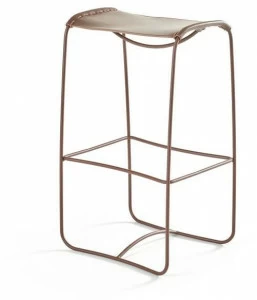 Artifort Высокий табурет из саночной кожи Perching