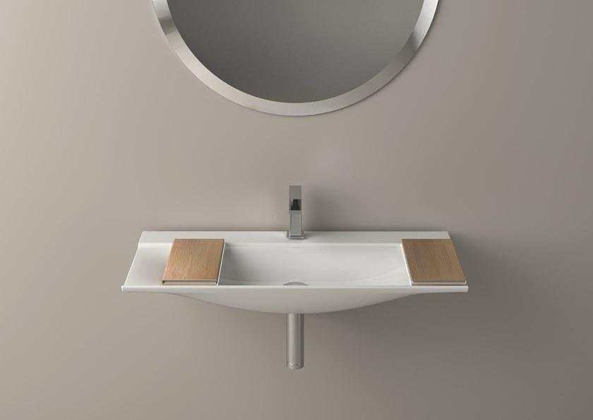 Подвесная раковина настенная овальная ArtCeram The One белая sun-id-1348996 - Вид №4