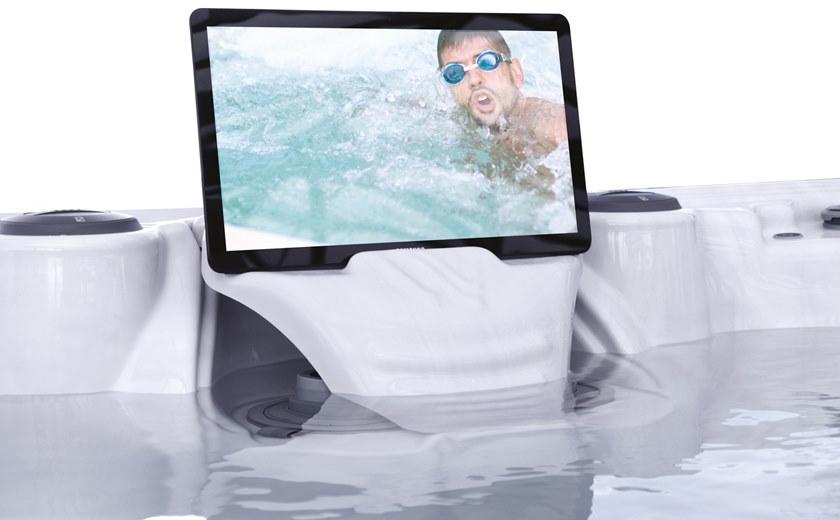 Gruppo Geromin Квадратный мини-бассейн с гидромассажем Peakline sun-id-1474279 - Вид №5