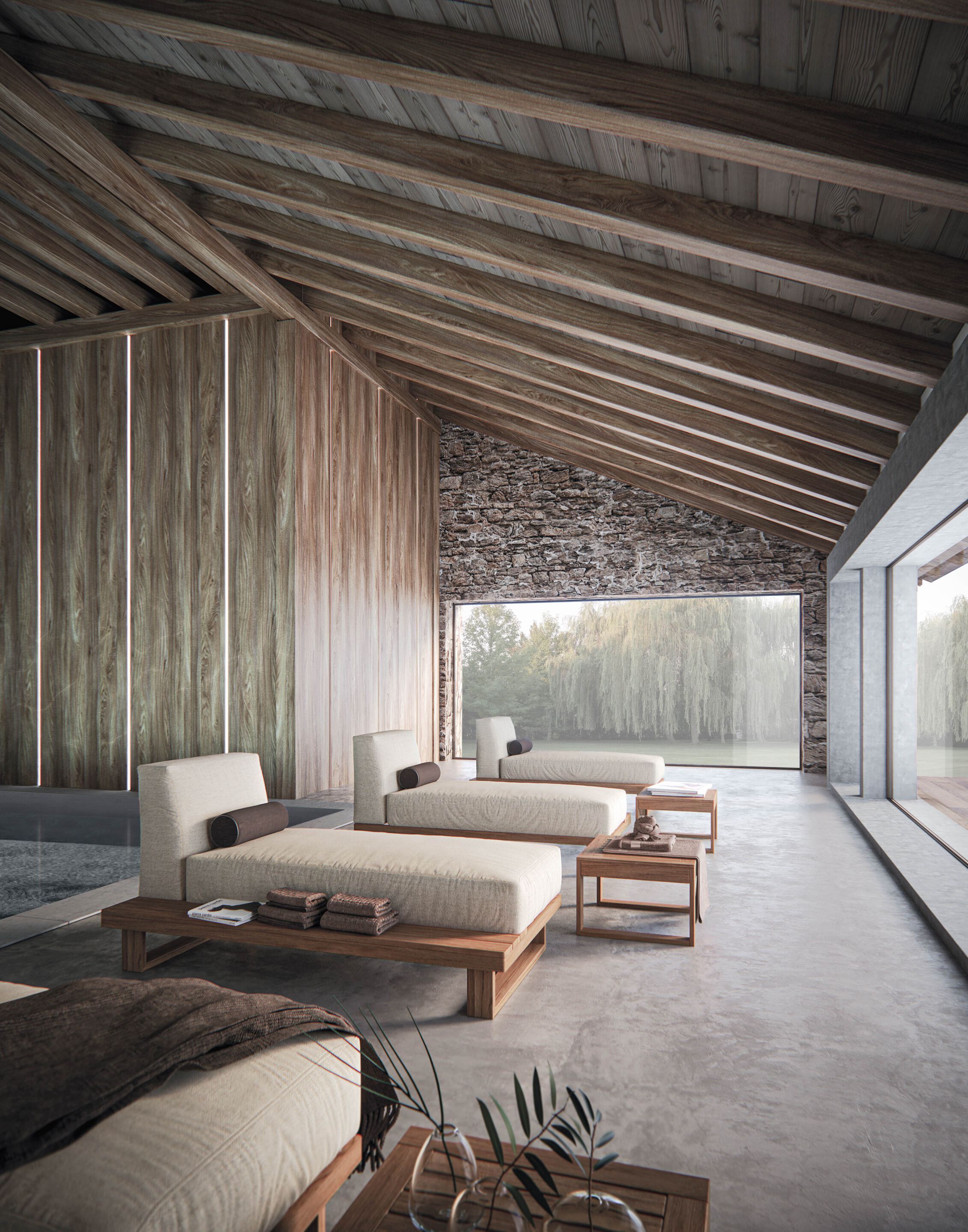 Ткань мягкая Садовая спальная кровать Atmosphera 9.Zero ARCH-00072443