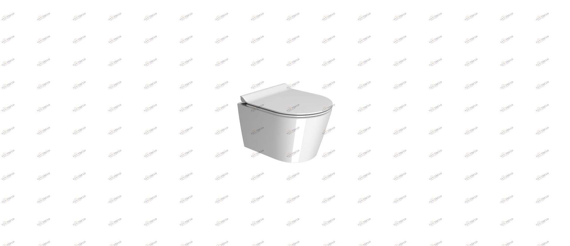 941811 Подвесной унитаз настенный Белый GSI ceramica  Италия 