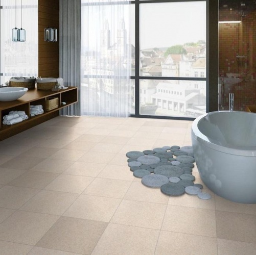 Виниловый ламинат Tarkett Lounge Sandy Дизайнерский с брашью (Текстурированная) 457,2х457,2 мм 1000901235 - Вид №1