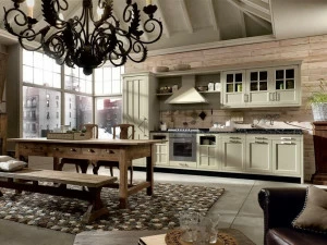 Marchi Cucine Модульная кухня из массива дерева Kreola