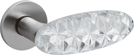 M246_M6 Дверная ручка CRYSTAL DIAMOND OLIVARI 