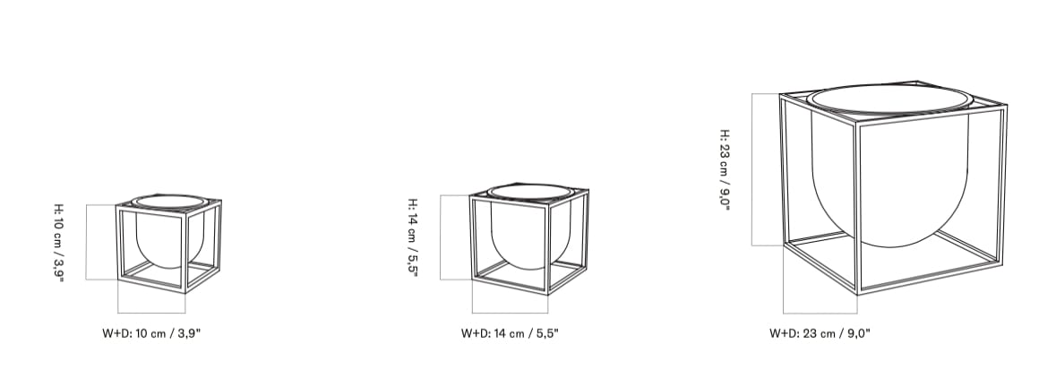 Стальной горшок Audo Copenhagen Kubus ARCH-00117725 - Вид №10