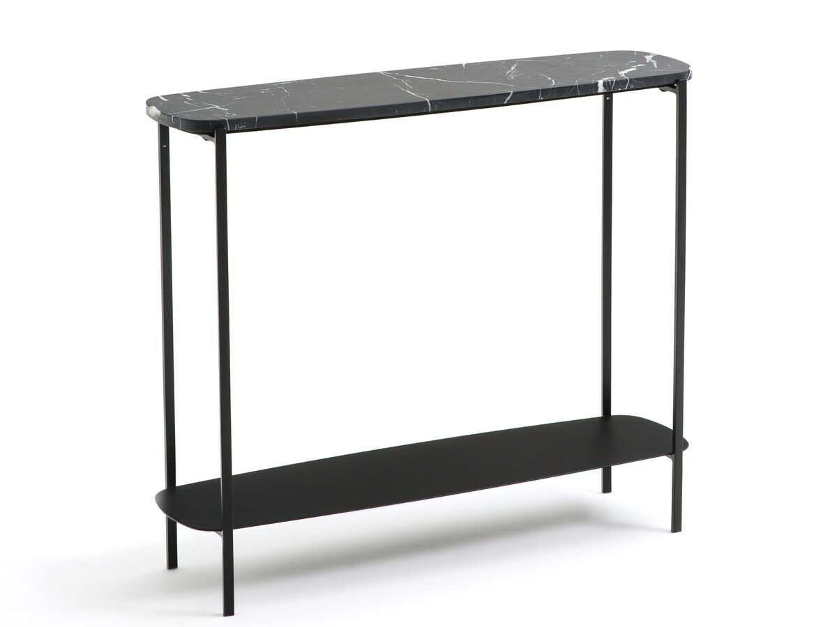 Мраморный и металлический консольный стол с полками AMPM ARAMBOL ARCH-00031700