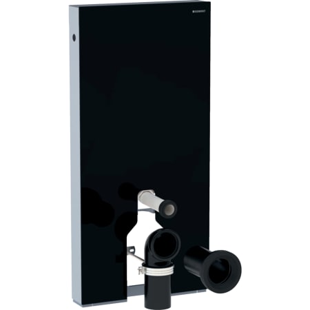 131.001.JK.5 Сантехнический модуль Geberit Monolith для напольного унитаза, 101 см, передняя обшивка из стекла Geberit  - Вид №4