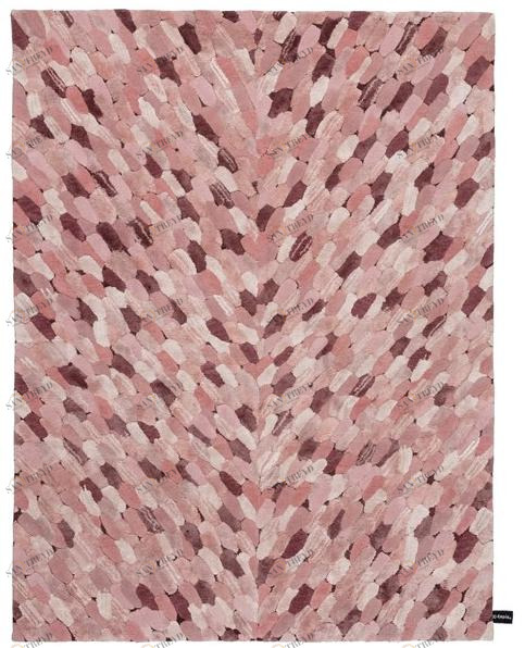 cc-tapis Прямоугольный коврик с оптическим узором Signature sun-id-1405928