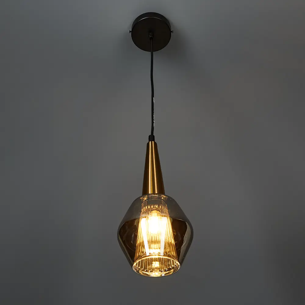 Freya Подвесной светильник Грант с зеркальным плафоном для современного интерьера 84231612 STLM-0926736