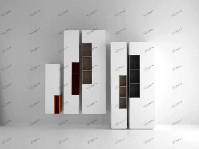 MDF Italia Стенка из лакированной мдф с дверцей Inmotion sun-id-1449032