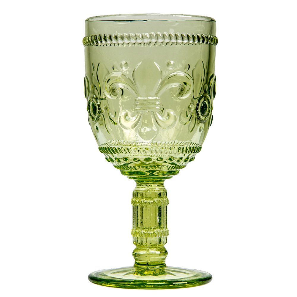 Комплект винных фужеров «Королевская лилия» BYOBJECT CRYSTAL 030040 Голубой;зеленый;фиолетовый Object Desire - Вид №2