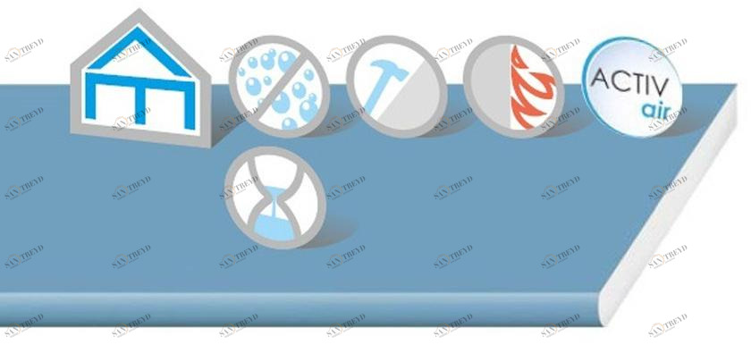 Saint-Gobain Gyproc Гипсокартон с покрытием sun-id-1400054