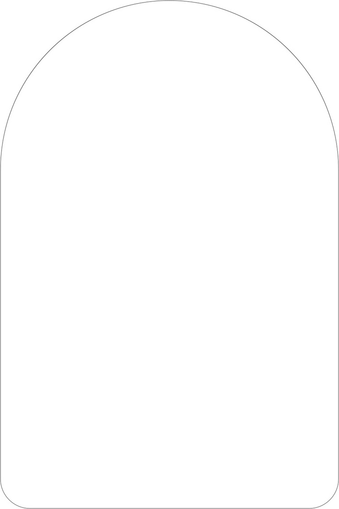 BY 0002 Зеркало со шлифованной кромкой EVOFORM Primary - Вид №1