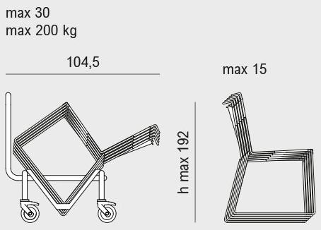 Viganò Съемное металлическое кресло-санки Daisy metal sun-id-1476413 - Вид №5