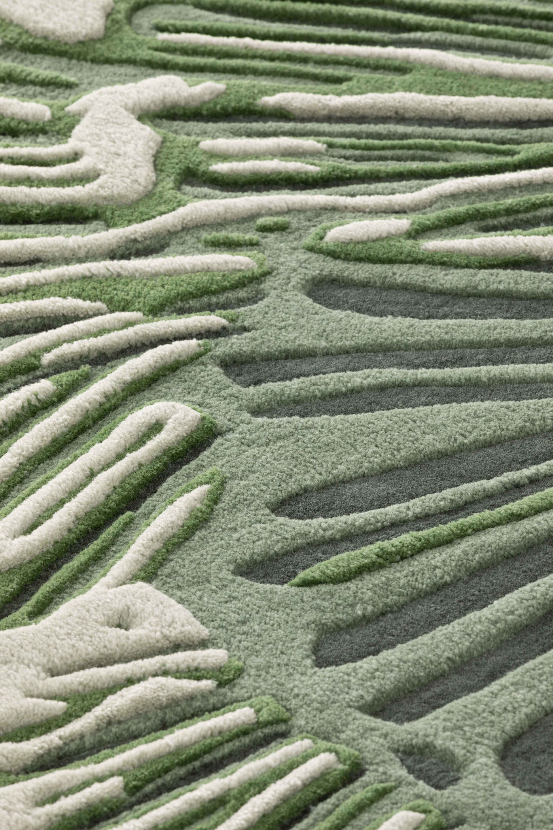 Шерстяной ковер GAN ботаника ARCH-00057778 - Вид №25