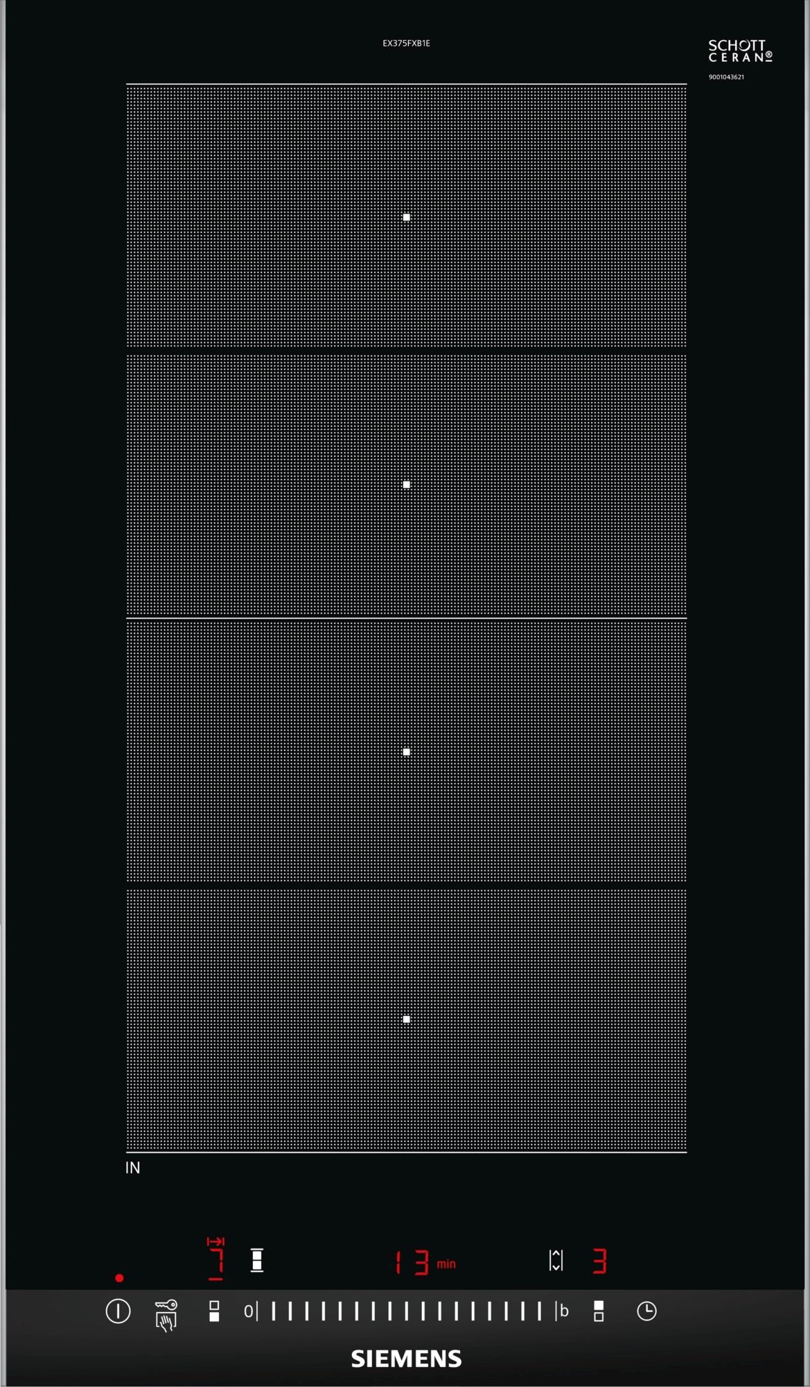 1122711 Индукционная варочная поверхность Siemens EX375FXB1E STDN-0059456