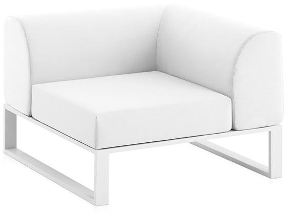 Diabla Угловое садовое кресло со съемным чехлом из ткани Ploid sun-id-1386611 - Вид №4