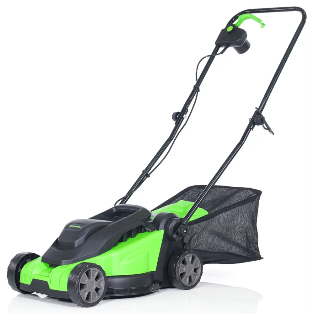 Электрическая газонокосилка Greenworks Compact 1200 Вт с травосборником 87231938 STLM-0073535 - Вид №1