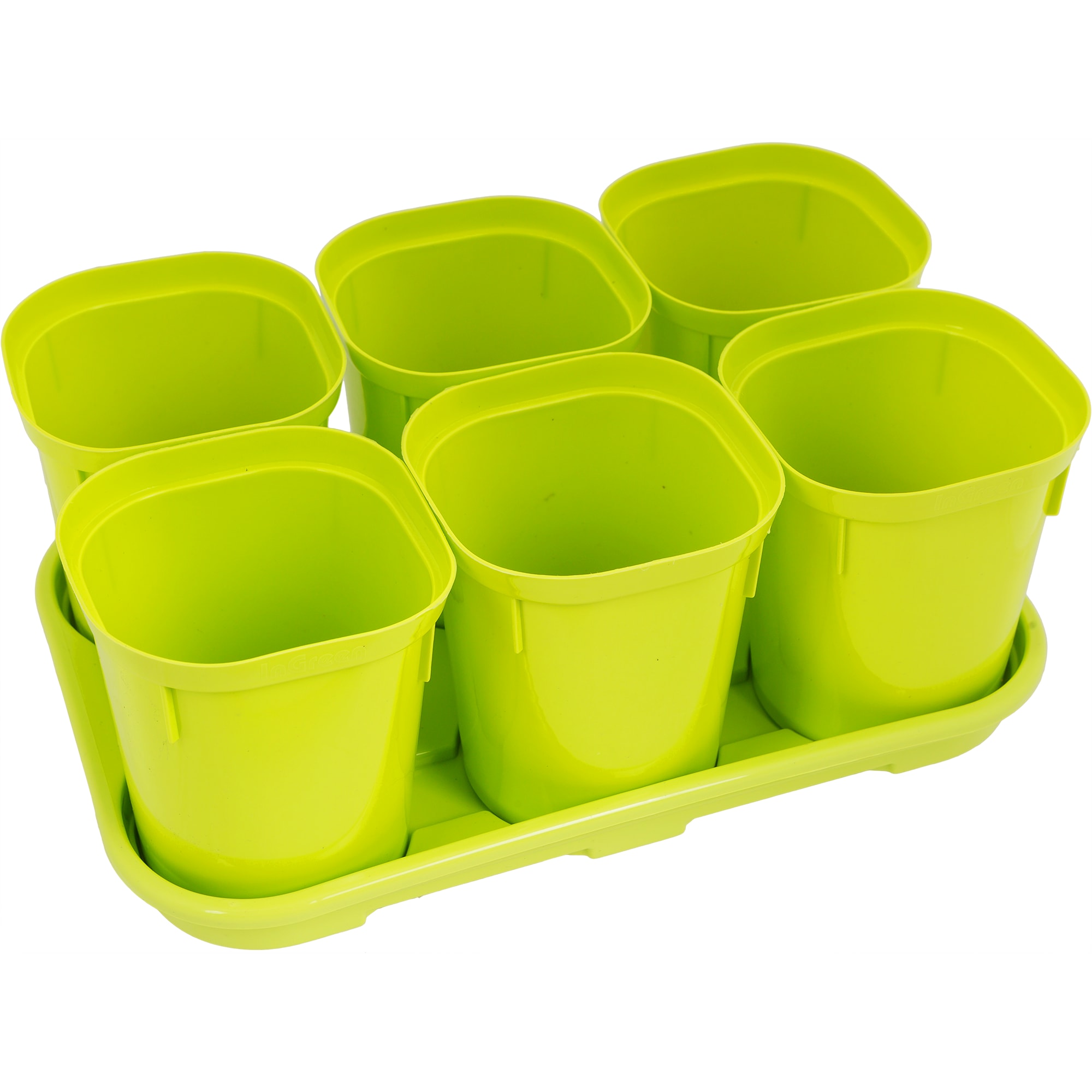 82134506 Набор горшков для рассады 400 мл 6 шт Santreyd 