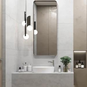 Глазурованный керамогранит Laparet Flagman 60x120 см 1.44 м² матовый цвет серый 86484984 STLM-2121298