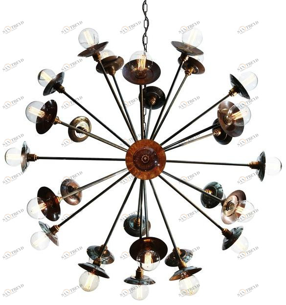 Mullan Lighting Люстра из латуни ручной работы  Mlf186 