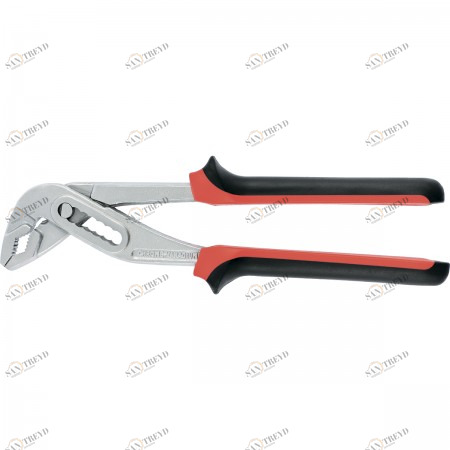 Клещи переставные NICKEL (белый) 250 мм хром-ванадий  двухкомпонентные рукоятки MATRIX 12571