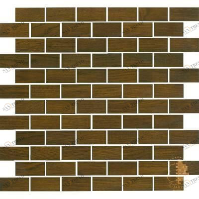 Мозаика и 3D панели из дерева Tarsi Кирпич 2013 Дуб Селект (Гладкая) 331х331 мм 1401100116