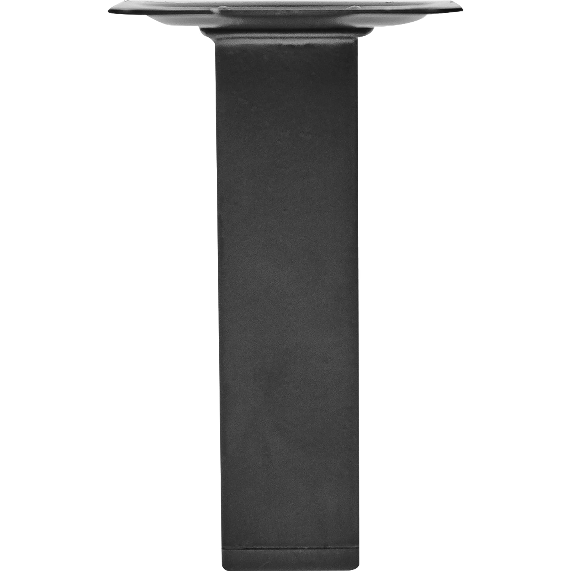 82732510 Ножка квадратная 100х25 мм, сталь, цвет черный Santreyd  - Вид №2