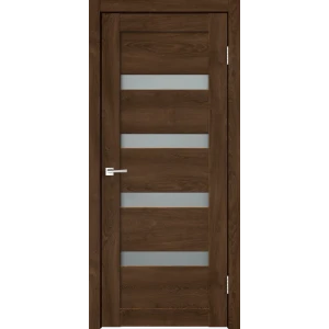 Комплект двери Лайн 2 со стеклом 90x200 см Hardflex цвет дуб тернер венге без доборов