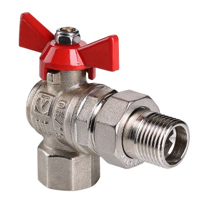 VT.228.N.04 Кран шаровой VALTEC BASE угловой с полусгоном Valtec 1/2" 