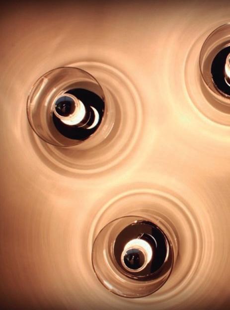 Aromas del Campo Настенный светильник из стекла прямого света Snowflake A1179  - Вид №3