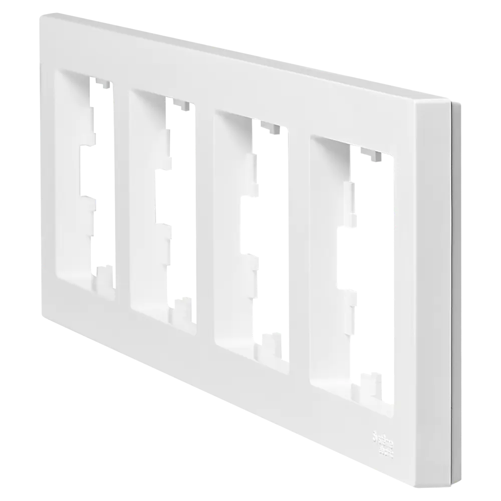 ATLASDESIGN БЕЛ РАМКА 4-АЯ SE ATN000104 SYSTEME ELECTRIC STLM-2207410 - Вид №2