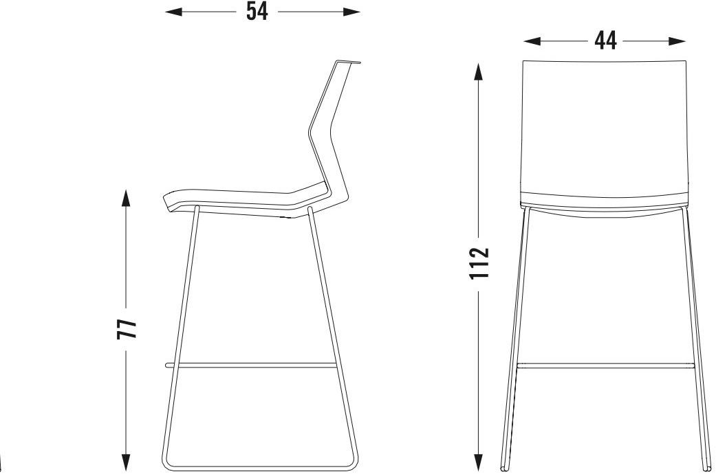 BENE Кресло салазки для залов ожидания sun-id-1460316 - Вид №3