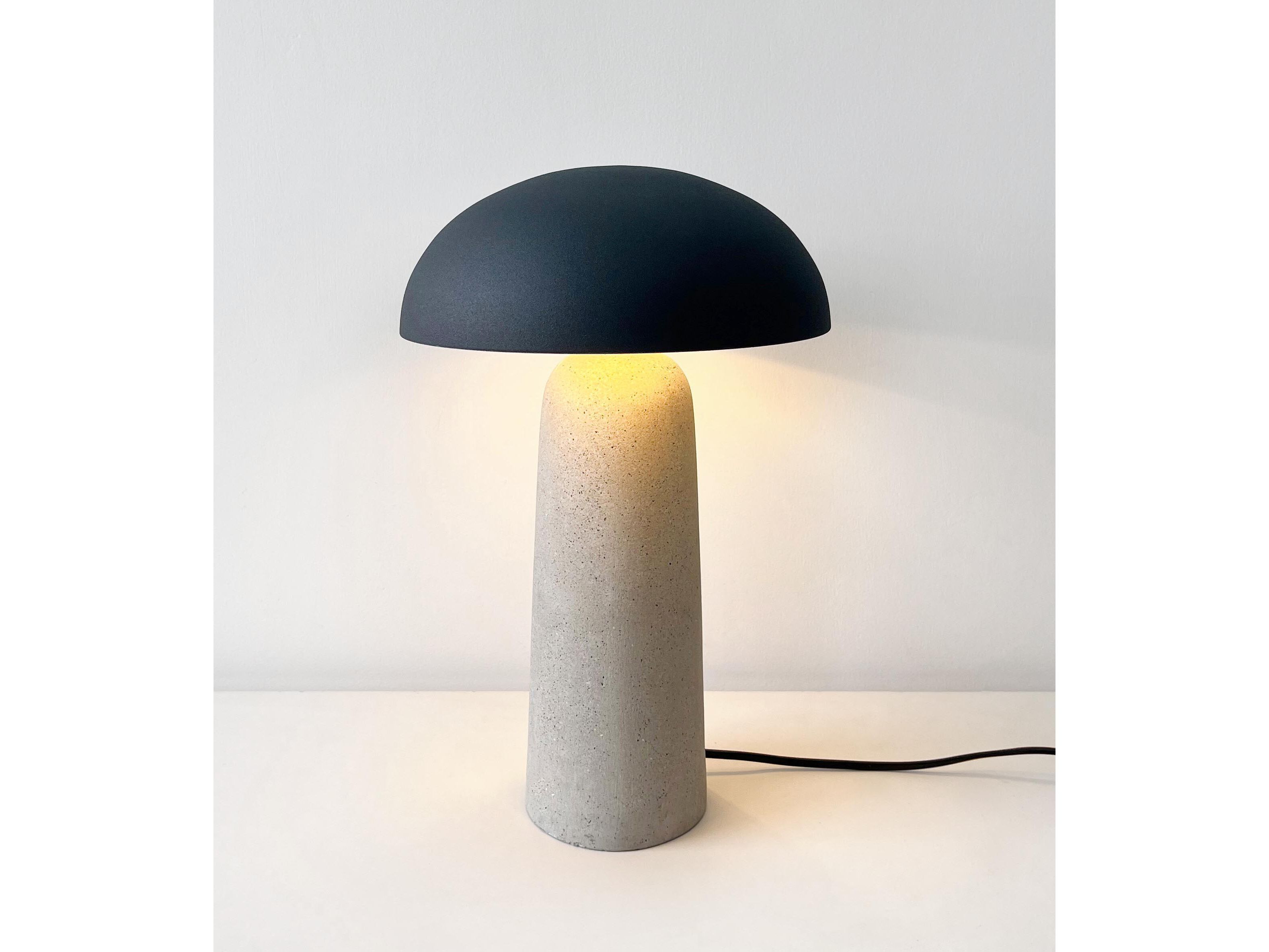 Бетонная настольная лампа BIZZOTTO Дельфина ARCH-00029495 - Вид №1