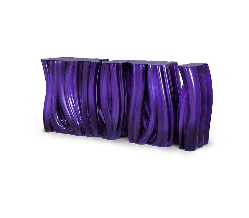 0-081 Монохромный фиолетовый буфет Boca Do Lobo  - Вид №7