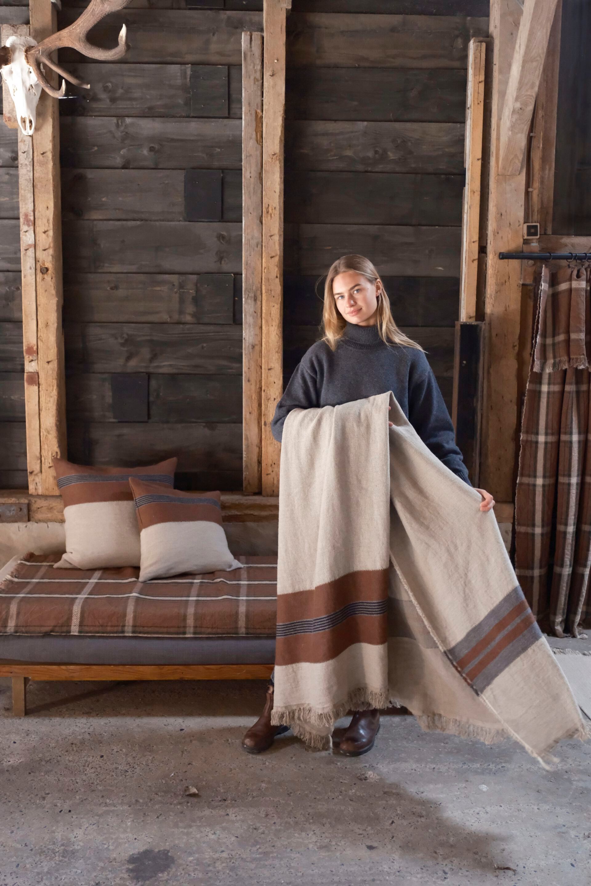 Льняное покрывало Libeco Home Sienna ARCH-00018264 - Вид №1