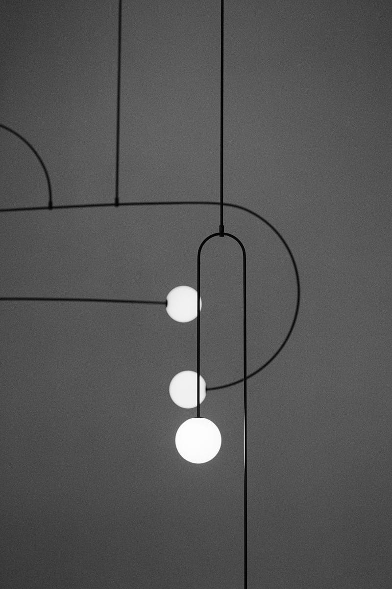 Латунь ручной работы светодиодный подвесной светильник Michael Anastassiades Mobile Chandeliers ARCH-00092437 - Вид №3
