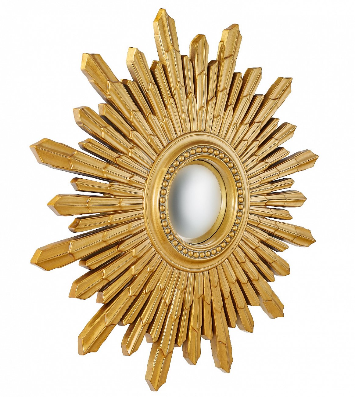 Зеркало-солнце 103 см античное золото New Solar Gold ART-ZERKALO ДИЗАЙНЕРСКИЕ 00-3884071 Зеркальный;золото  - Вид №1