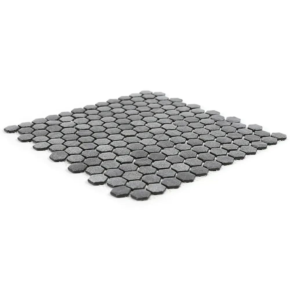 Мозаика стеклянная Natural STP-GR009-HEX 29x29 см цвет темно-серый 84830279 STLM-2178905 Santreyd Steppa - Вид №3